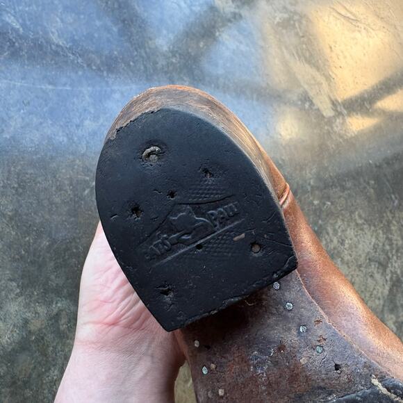 Vintage Tony Lama Leather Cowboy Boots - Picture 8 of 8